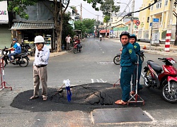 "Hố tử thần" bất ngờ xuất hiện trước lễ Giáng sinh ở Sài Gòn