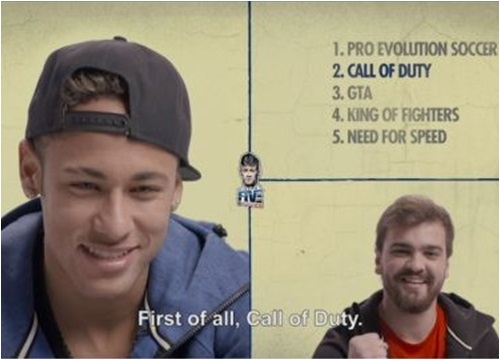 Siêu sao bóng đá Neymar hé lộ Top 5 tựa game yêu thích nhất, bạn có đoán ra chúng là gì không?