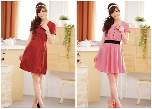 Váy đầm dáng xòe đẹp ấn tượng xu hướng thời trang 2019