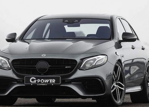 Ấn tượng với Mercedes-AMG E63 S G-Power mạnh như siêu xe, dáng như "zin"