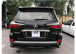 "Chuyên cơ mặt đất" Lexus LX570 Super Sport 2018 hơn 10 tỷ đồng của nhà giàu Cần Thơ