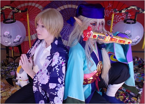 Cosplay Natsume Takashi trong Natsume Yuujinchou của cosplayer Willeke91