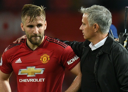 Luke Shaw yêu cầu các CĐV dành sự tôn trọng cho Jose Mourinho