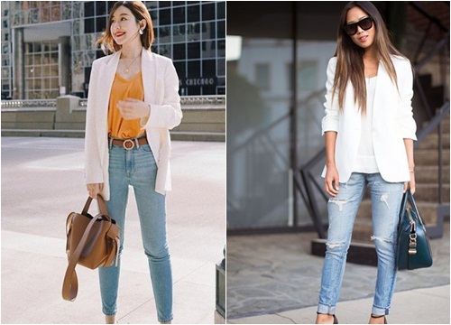 Mẹo mix đồ với blazer trắng đơn giản mà tinh tế khiến các nàng cực mê