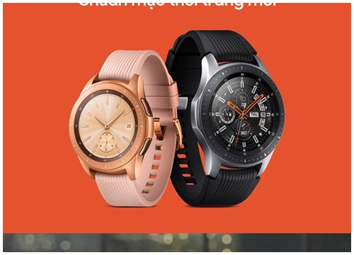 Samsung mở bán đồng hồ thông minh Galaxy Watch tại Việt Nam, giá từ 7 triệu đồng