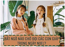 Tử vi hôm nay: Bất ngờ nào chờ đón các con giáp trong ngày Noel?