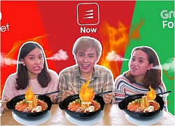 Tái đấu đại chiến Now, GrabFood, Go Food: Hình phạt mì cay cấp độ 7 thảm khốc!