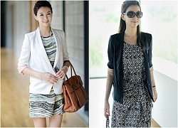 Áo khoác nữ blazer dáng ngắn đẹp chuẩn Hàn Quốc đông