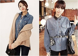 Áo sơ mi nữ denim đẹp được giới trẻ săn đón khá nhiều hiện nay