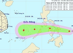 Áp thấp nhiệt đới áp sát biển Đông, xu hướng mạnh thành bão