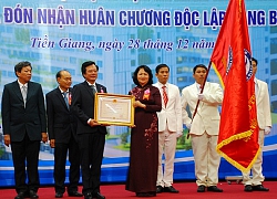 Bệnh viện Đa khoa Trung tâm Tiền Giang đón nhận Huân chương Độc lập hạng 3