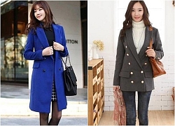 Diện áo khoác nữ blazer đẹp nổi bật suốt tuần đi làm mùa đông