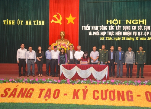 Hà Tĩnh: Thực hiện tốt nhiệm vụ xây dựng cơ sở, nhiệm vụ quân sự-quốc phòng