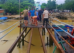 Sập cầu ở Nha Trang, 3 người thoát chết