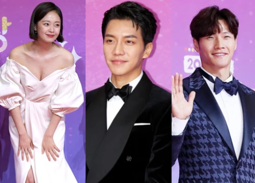 Thảm đỏ SBS Entertainment Awards: Song Ji Hyo bị mỹ nhân Running Man gợi cảm lấn át, Lee Seung Gi bảnh bao bên dàn sao