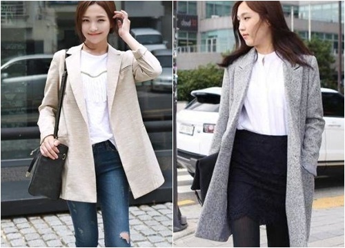 Thời trang áo khoác blazer nữ đẹp của nàng công sở đông