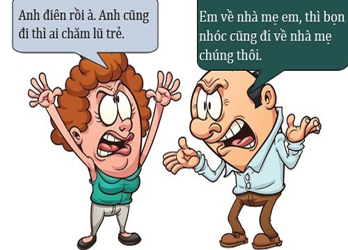 Tối cười: Con phải về nhà mẹ