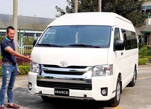 Video Trải nghiệm nhanh Toyota Hiace - Cá Mập 16 chỗ - Có Còn là Huyền Thoại?