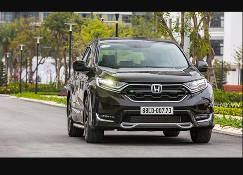 Xe Honda CR-V tại Việt Nam tăng giá từ tháng 1/2019