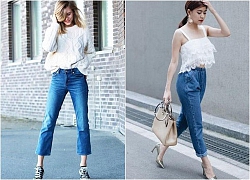 4 kiểu quần jeans chờ mãi chẳng thấy lỗi mốt