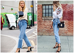 Cùng phối quần Jeans theo các nàng New York