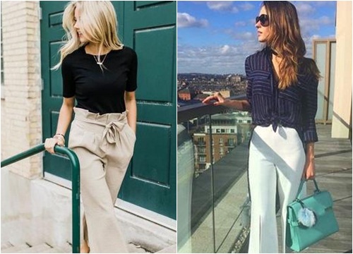 Đẹp trong mọi hoàn cảnh chỉ với quần culottes dài