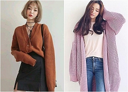 Học hỏi ngay cách mix & match áo cardigan len xinh như sao K-Pop