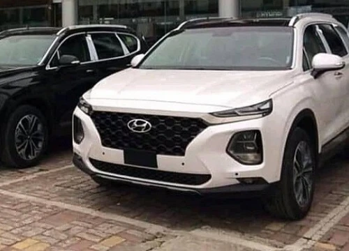 Hyundai Santa Fe 2019 đủ màu đổ bộ đại lý, chờ ngày "bùng nổ"