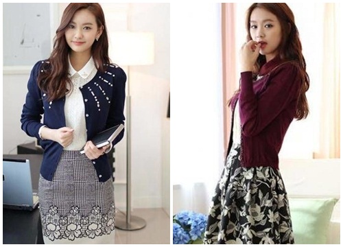 Không thể thiếu áo khoác cardigan nữ mỏng đẹp này trong mùa đông