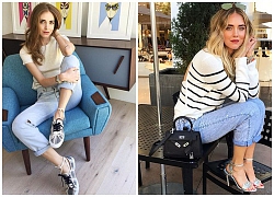 Mix đồ jeans linh hoạt như blogger thời trang Chiara Ferragni