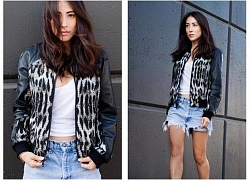 Mọi tín đồ thời trang mê mẩn áo khoác bomber jacket nữ đẹp thu đông 2019