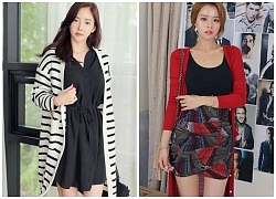 Phá cách với áo khoác cardigan nữ form dài đẹp sành điệu đông