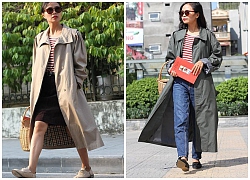 Trench-coat mùa đông và muôn vàn cách phối thật 'chất'