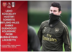 Vì sao Ozil bị loại khỏi đội hình Arsenal đấu Fulham?