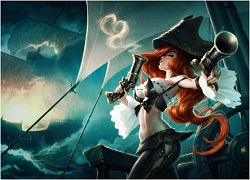 4 trang phục K/DA gồm Miss Fortune, Riven, Lux và Syndra siêu đẹp mắt của fan làm