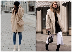 Ấm áp mà vẫn phong cách với TEDDY COAT