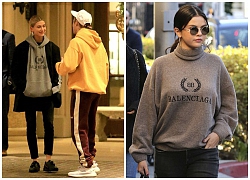 Ăn mặc và để tóc giống hệt Selena, Hailey Baldwin bị nghi rình mò bắt chước phong cách để trêu ngươi tình cũ của chồng