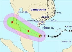 Bão số 1 mạnh lên, Nam Biển Đông có gió mạnh và sóng lớn
