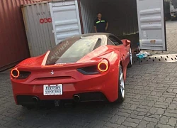 "Đập thùng" siêu xe Ferrari 488 GTB về Việt Nam năm 2019