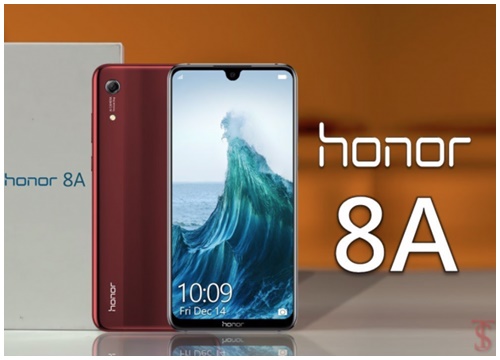 Honor 8A màn 6.09 inch, chip Kirin 710, 3GB RAM sẽ ra mắt vào ngày 8/1