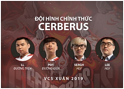 LMHT: SGD của Optimus, Cherry Esports và Cerberus công bố đội hình VCS mùa Xuân 2019