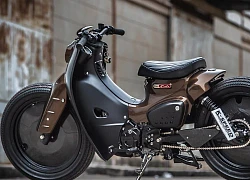 Ngắm Honda Super Cub phiên bản độ Cafe Racer tuyệt đẹp