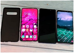 NÓNG: Lộ video so sánh Galaxy S10+ với S9+, Note 9 và Oppo Find X