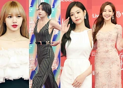 Thảm đỏ Grammy Hàn Quốc: Jennie lột xác nhưng suýt "vồ ếch", mỹ nhân Black Pink lấn át cả Park Min Young và dàn idol