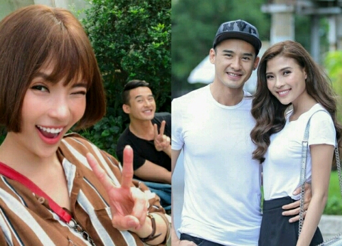 Thúy Diễm hào hứng khoe cùng chồng tái ngộ trong sitcom "Gia đình là số 1" phần 2