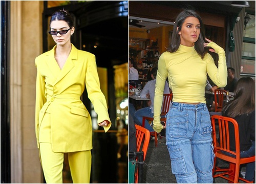 Vì sao Kendall Jenner chuộng màu xanh neon?