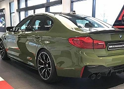 BMW M5 màu xanh Urban Green Individual khác biệt và lạ lẫm