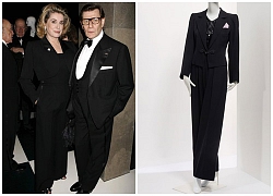 Catherine Deneuve bán đấu giá BST Haute Couture của Saint Laurent