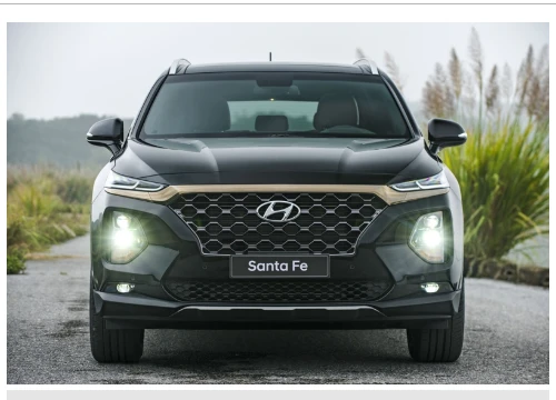 Chi tiết 6 phiên bản 6 màu của Hyundai Santa Fe 2019