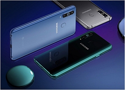 Galaxy A50 lộ ảnh thực tế, xác nhận có màn hình Infinity-V mới, 3 camera sau